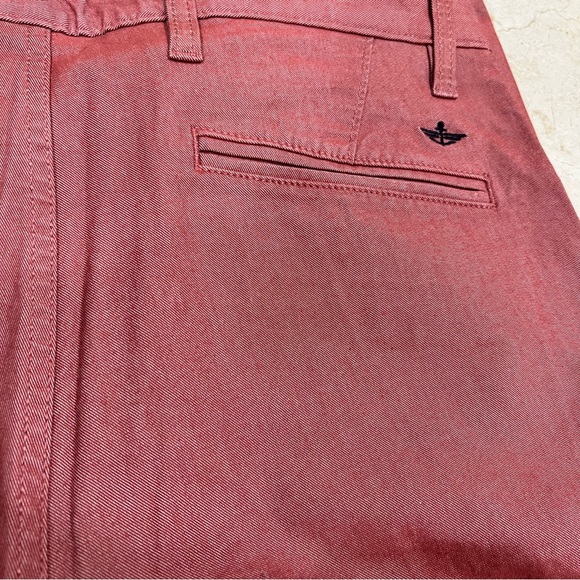 Dockers / Men's Rust Red Alpha Khaki Slim Tapered Fit Pants - Picture 8 of 10